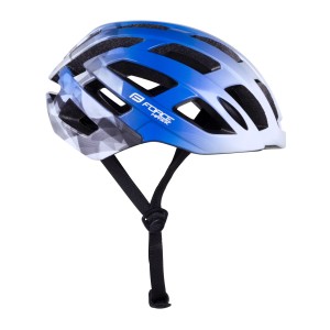 helmet FORCE HAWK  white-blue S - M