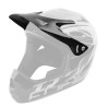 visor for helmet FORCE TIGER black