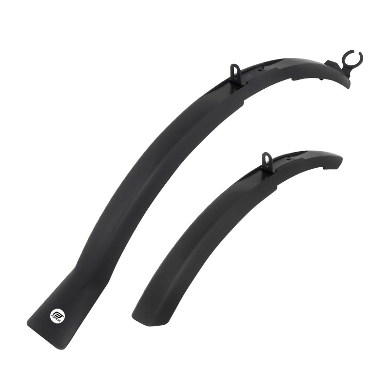 mudguards FORCE 26 - 28" with scoop. black