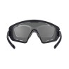 sunglasses FORCE OMBRO PLUS black matt  red lens