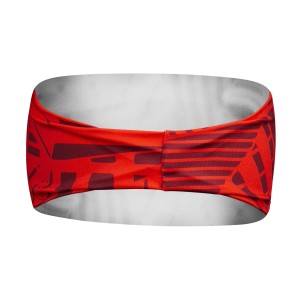 headband FORCE SHARD sport narrowed  red UNI