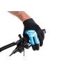Handschuhe FORCE MTB POWER  schwarz-blau L +15 °C plus