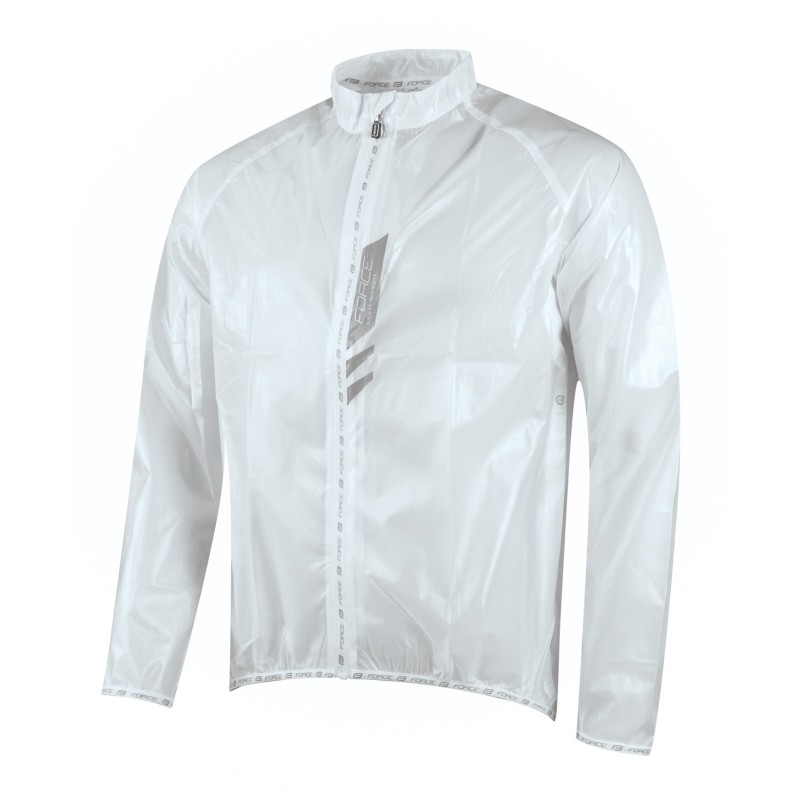 jacket FORCE LIGHTWEIGHT windproof transparent L