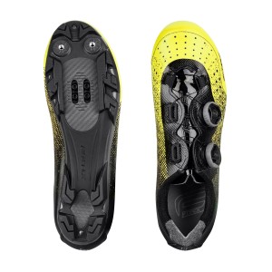 MTB Schuhe SCORE  gelb-schwarz gesprenkelt