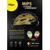 FORCE Helm schwarz NEO MIPS  matt-glänzend S-M