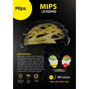 helmet FORCE LYNX MIPS  white-pink  L-XL