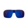sunglasses FORCE MONDO white matt  blue lens