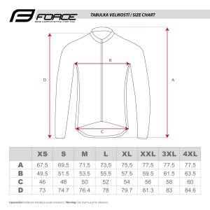 jersey FORCE MTB ANGLE long sl  blue-red 3XL