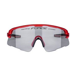 Sonnenbrille FORCE AMBIENT grau-rot, photochrom