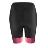 shorts F VICTORY lady to waist w pad  blk-pink L