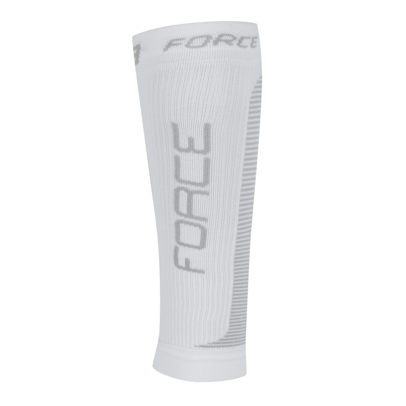 socks-compress cover FORCE . white-grey S-M
