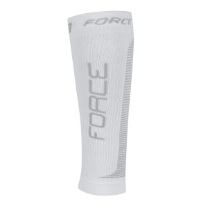socks-compress cover FORCE . white-grey L-XL