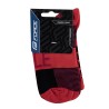 socks FORCE HALE  red-black L-XL/42-47