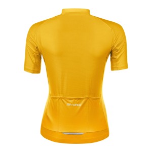jersey FORCE PURE lady short sl  yellow L