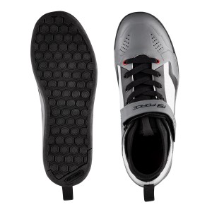 DOWNHILL FLAT Schuhe grau-schwarz