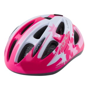 helmet FORCE LARK child. pink-white M