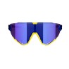 sunglasses FORCE CREED blue-fluo blue revo lens