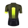 jersey FORCE ASCENT lady short sl  green-fluo