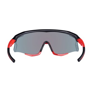 glasses FORCE SONIC black-red  red mirr. lens