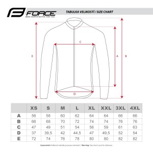 jersey FORCE SPRAY long sleeves  black-white