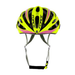 helmet FORCE ROAD PRO  fluo-pink S - M