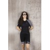 cycling suit FORCE STREAM LADY  black-white L