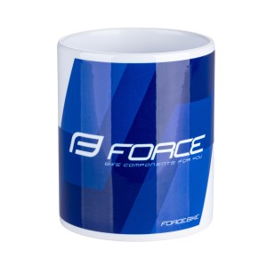 mug FORCE 330 ml  blue-white