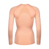 t-shirt/underwear F SOFT LADY long sl  apricot M-L