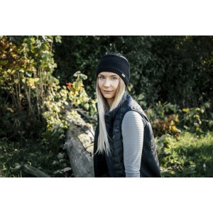 headband autumn/winter FORCE CORONET  knitted  blk