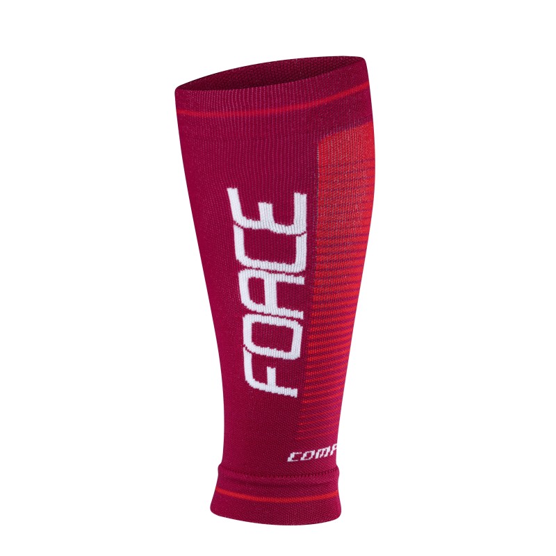 cover FORCE COMPRESS  claret-red L-XL