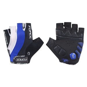 gloves FORCE STRIPES gel. dark blue L