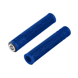 grips FORCE BMX160 rubber  blue  packed