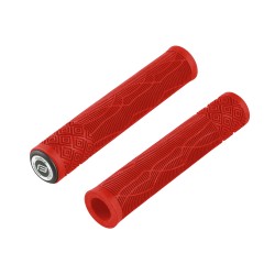 grips FORCE BMX160 rubber  red  packed