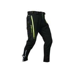 Long trousers Rainbrain black/green