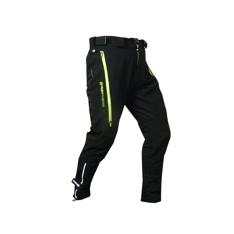 Long trousers Rainbrain black/green