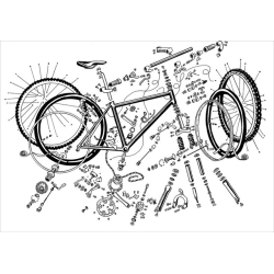 Kleinmaterial Fahrrad
