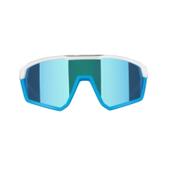 sunglasses FORCE APEX  white-gray  blue mirr. lens