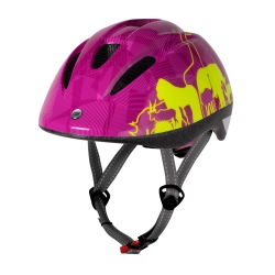 helmet FORCE FUN ANIMALS child fluo-pink M