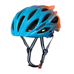 helmet FORCE BULL HUE  blue-orange S-M