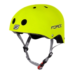 helmet FORCE BMX. fluo glossy L - XL