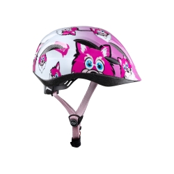 helmet FORCE WOLFIE junior  pink-white XXS-XS
