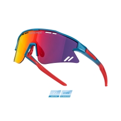 sunglasses FORCE SPECTER blue-red  red mirr. lens