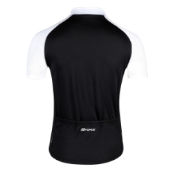 jersey FORCE ROCK short sleeves  black-white L