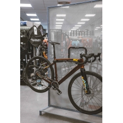 bike hanger FORCE wall mounted foldable steel.blck