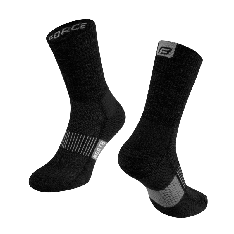 FORCE NORTH Thermo, S-M/36-41, Merino Socken