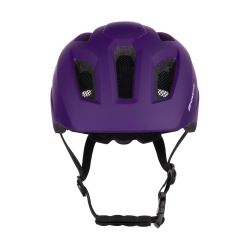 Force Kinderhelm Zebu mit Blinklicht Violett Groesse L-XL