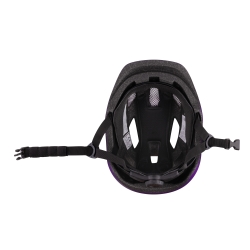 Force Kinderhelm Zebu mit Blinklicht Violett Groesse L-XL