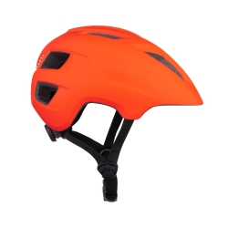 Force Kinderhelm Zebu mit Blinklicht Orange Größe L-XL