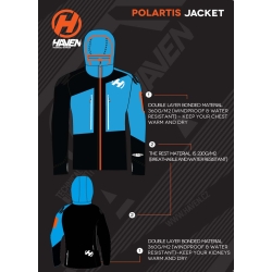 copy of HAVEN Polartis Winterjacke, Ski -,Wander -,Langlauf -, Jacke Herren Orange