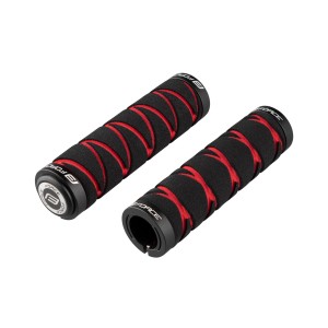 grips FORCE MOLY with locking. black-red. packed